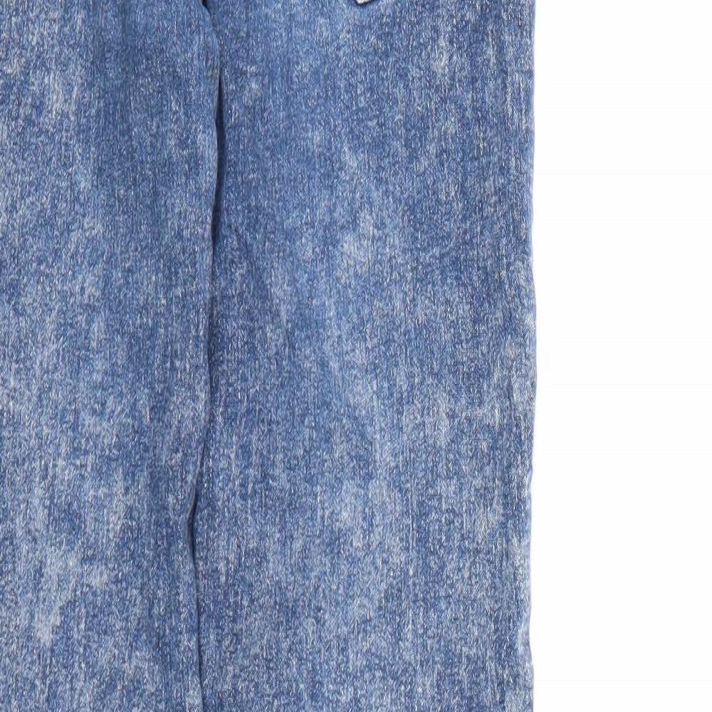 Womens UK Size 6 Sinsay Regular Fit Skinny Blue Jeans