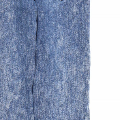 Womens UK Size 6 Sinsay Regular Fit Skinny Blue Jeans