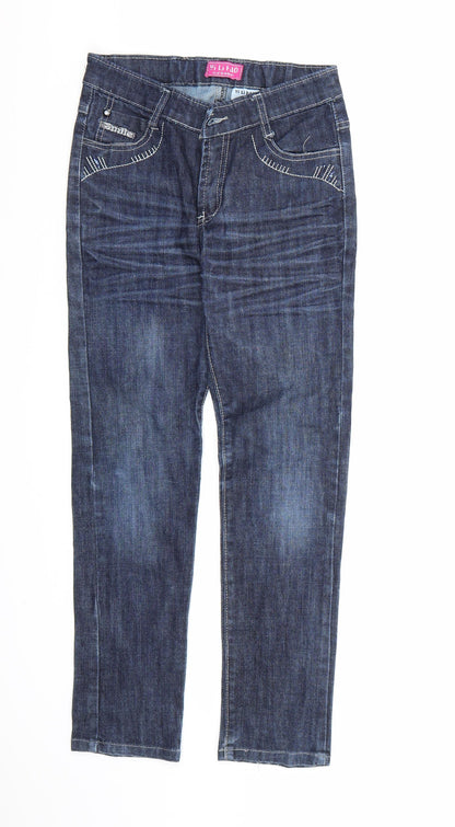 Y.L.H Jeans Girls Blue  Denim Skinny Jeans Size 11 Years