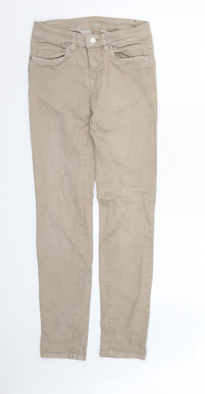 Mens UK Size  Timeless Regular Fit Skinny Brown Jeans