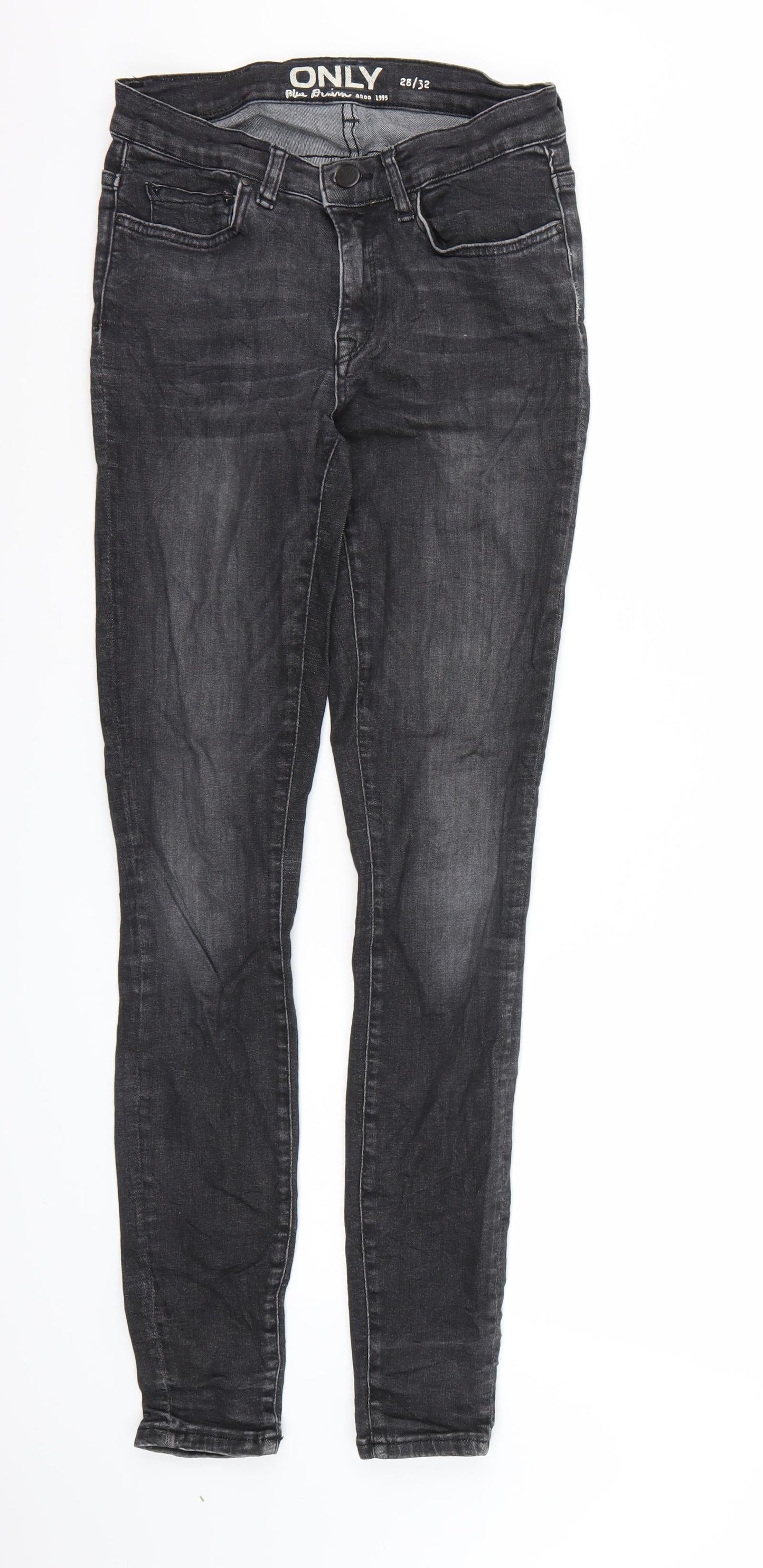 Mens UK Size  Only Regular Fit Skinny Black Jeans