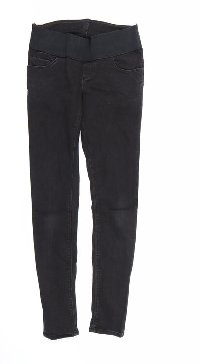 ASOS Womens Black  Denim Jegging Jeans Size 8 L28 in