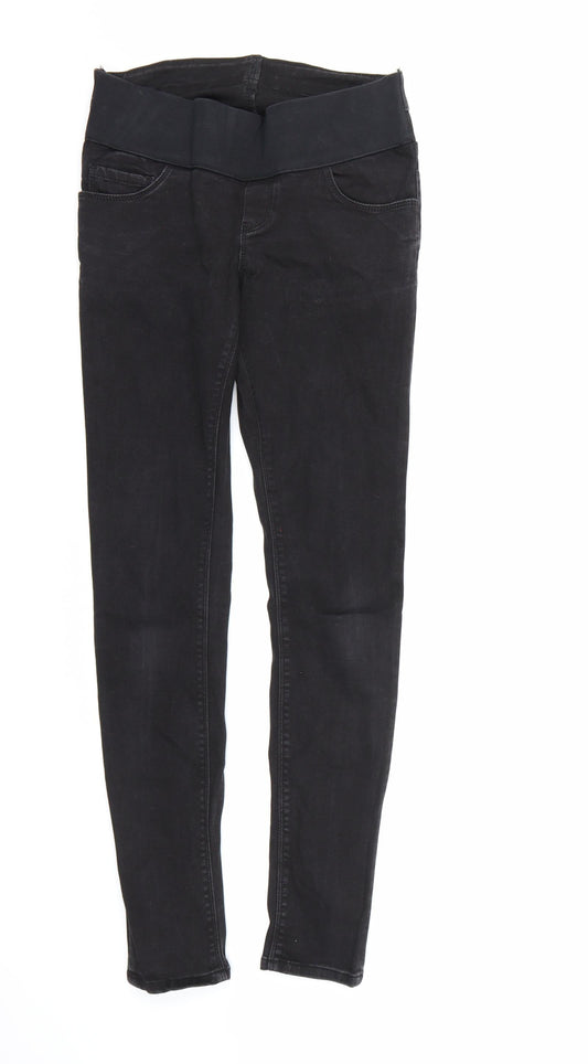 ASOS Womens Black  Denim Jegging Jeans Size 8 L28 in