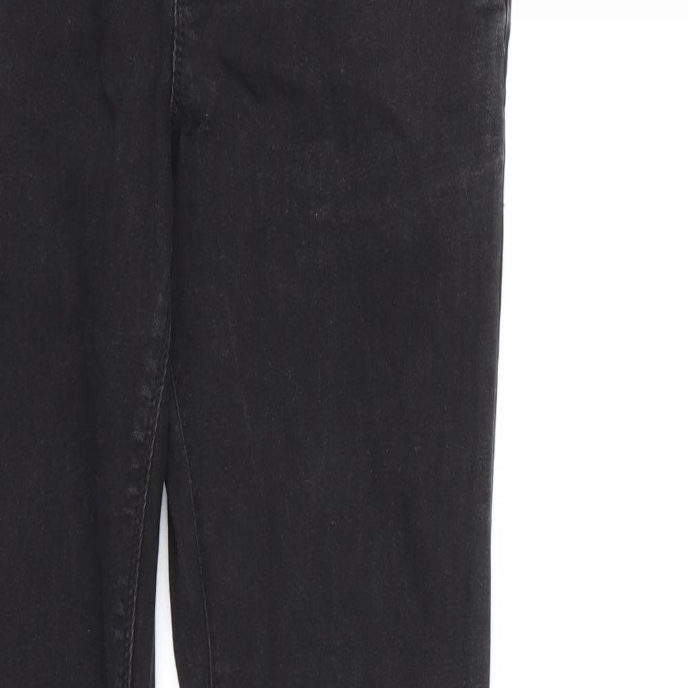 ASOS Womens Black  Denim Jegging Jeans Size 8 L28 in