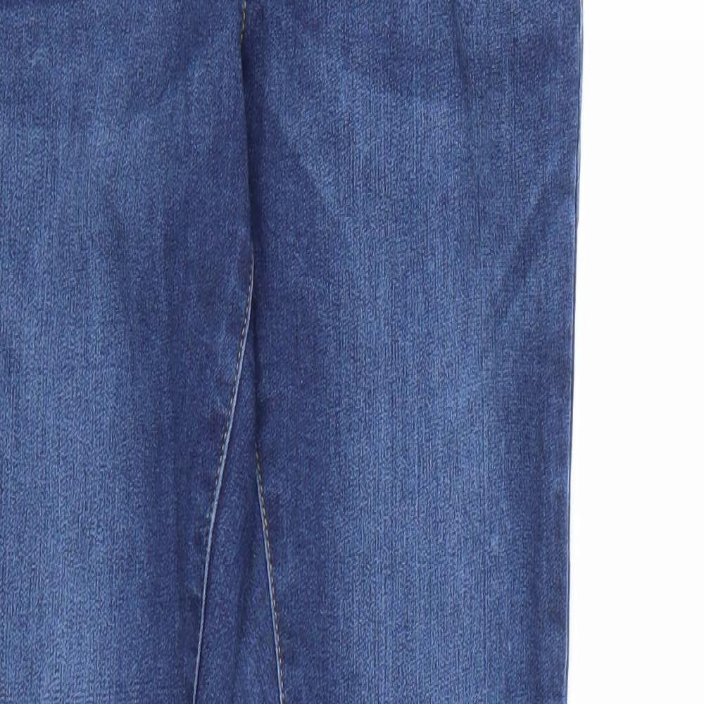 Denim co. Womens Blue  Denim Skinny Jeans Size 8 L28 in