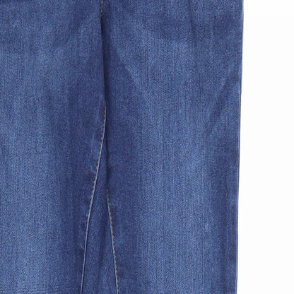 Denim co. Womens Blue  Denim Skinny Jeans Size 8 L28 in