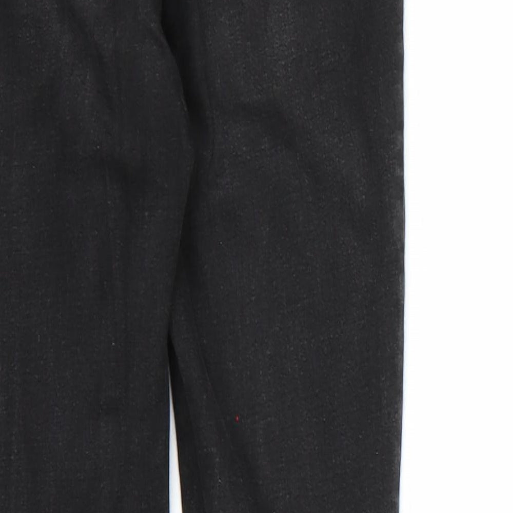 New Look Girls Black  Denim Skinny Jeans Size 12 Years - Distressed