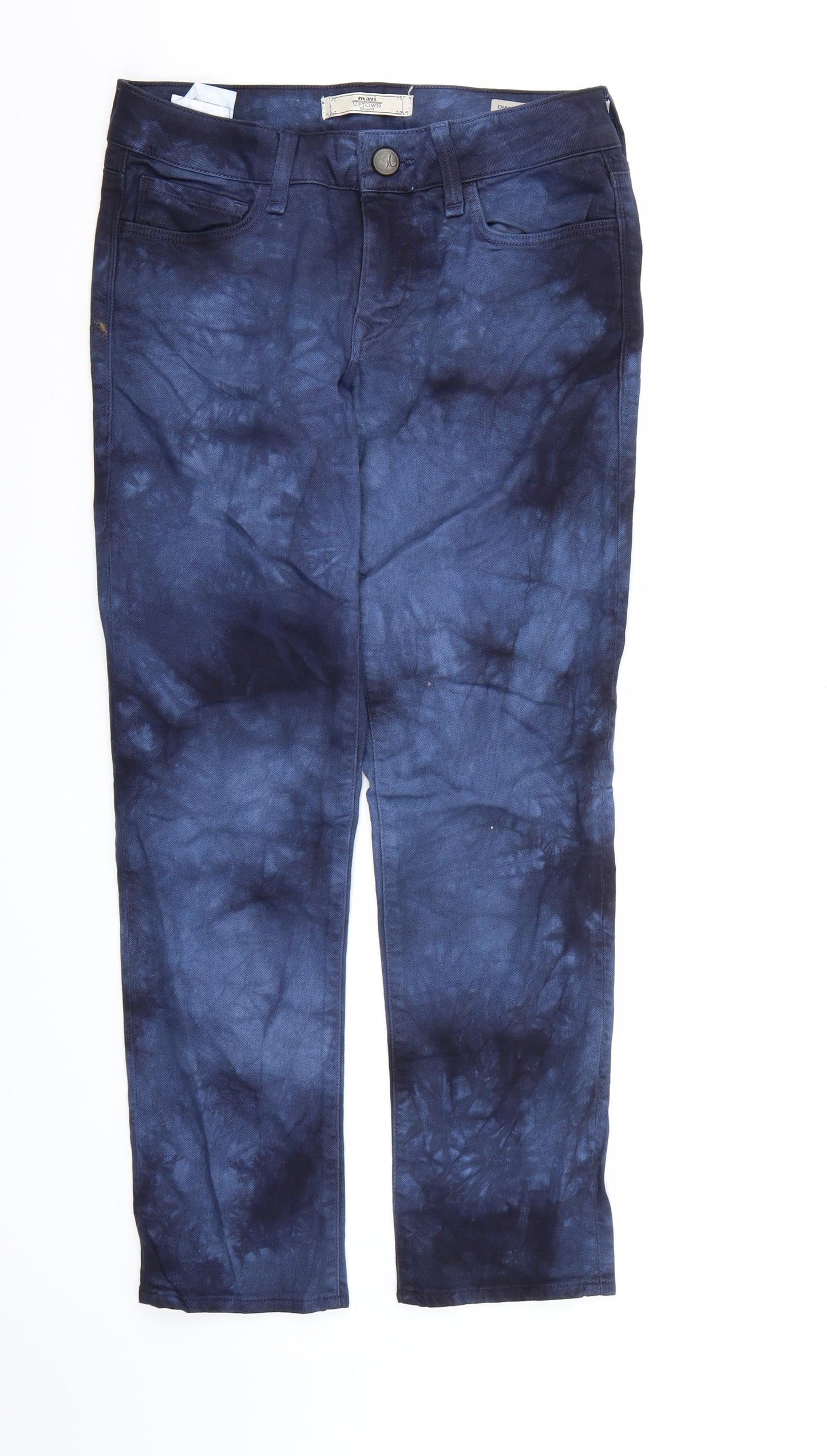 Womens UK Size  Mavi Jeans Regular Fit Straight Blue Jeans