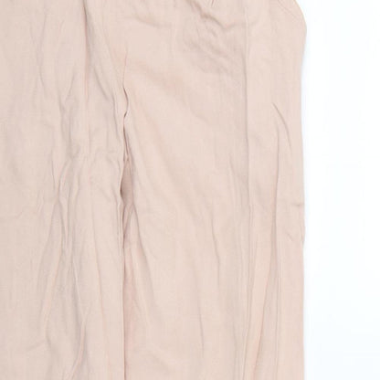 New Look Womens Pink   Bloomer Trousers Size 8 L26 in