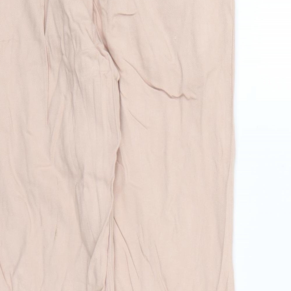 New Look Womens Pink   Bloomer Trousers Size 8 L26 in