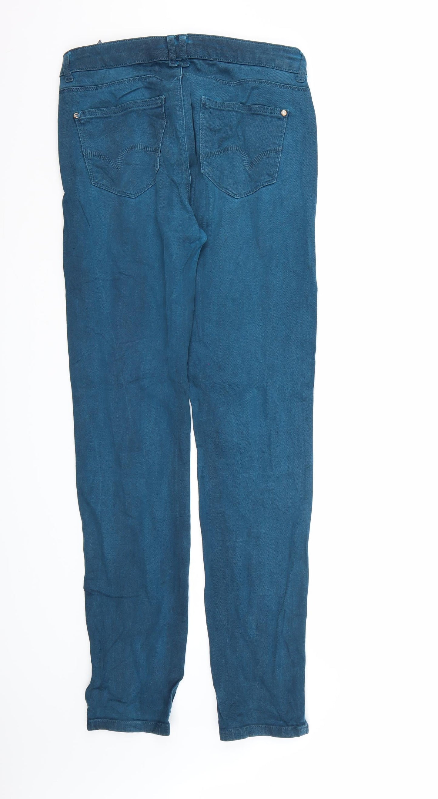 Womens UK Size  Street One Regular Fit Straight Blue Jeans