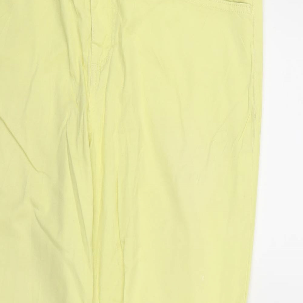 Rainbow Womens Yellow  Denim Skinny Jeans  L26 in