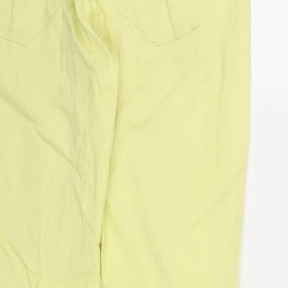 Rainbow Womens Yellow  Denim Skinny Jeans  L26 in