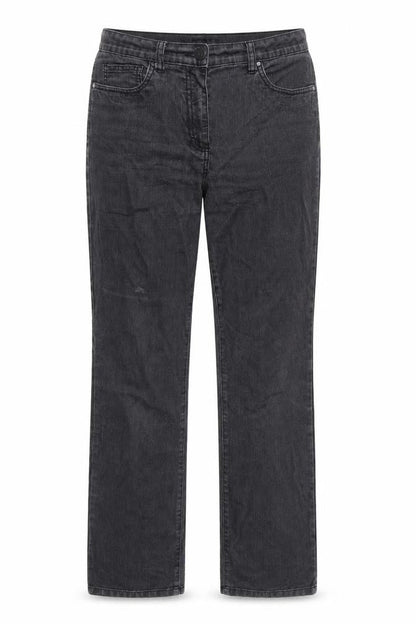 Womens UK Size 12 Bexleys Regular Fit Straight Black Jeans
