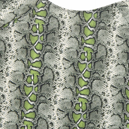 Womens UK Size 14 Dorothy Perkins Green Basic Blouse
