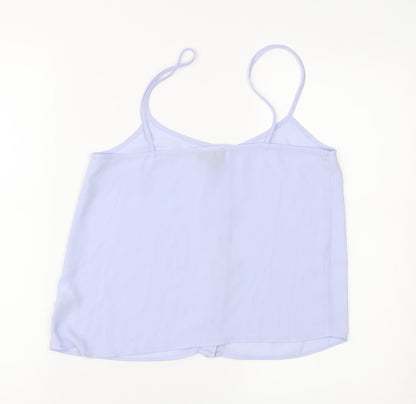 Womens UK Size 8 Topshop Purple Camisole Blouse