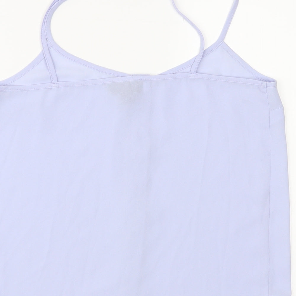 Womens UK Size 8 Topshop Purple Camisole Blouse