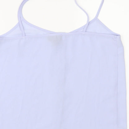 Womens UK Size 8 Topshop Purple Camisole Blouse