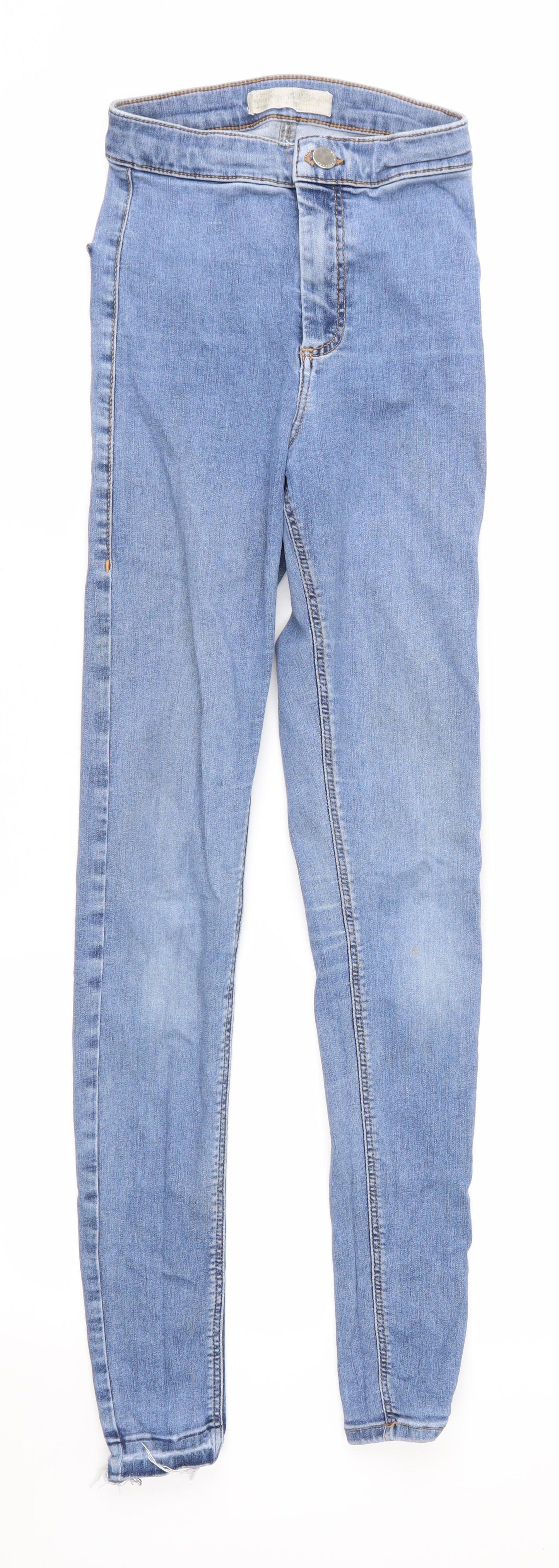 Topshop Womens Blue  Denim Skinny Jeans Size 23 in L29 in