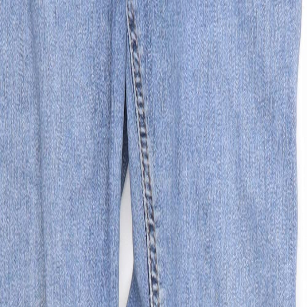 Topshop Womens Blue  Denim Skinny Jeans Size 23 in L29 in