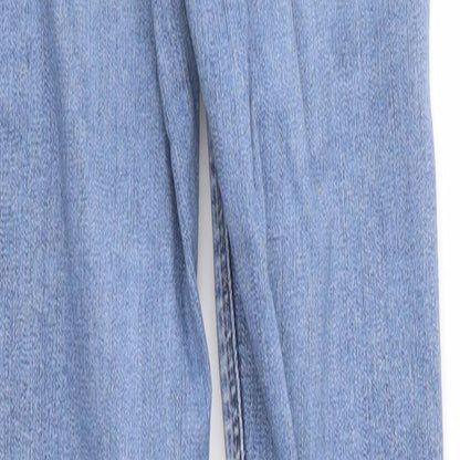 Topshop Womens Blue  Denim Skinny Jeans Size 23 in L29 in