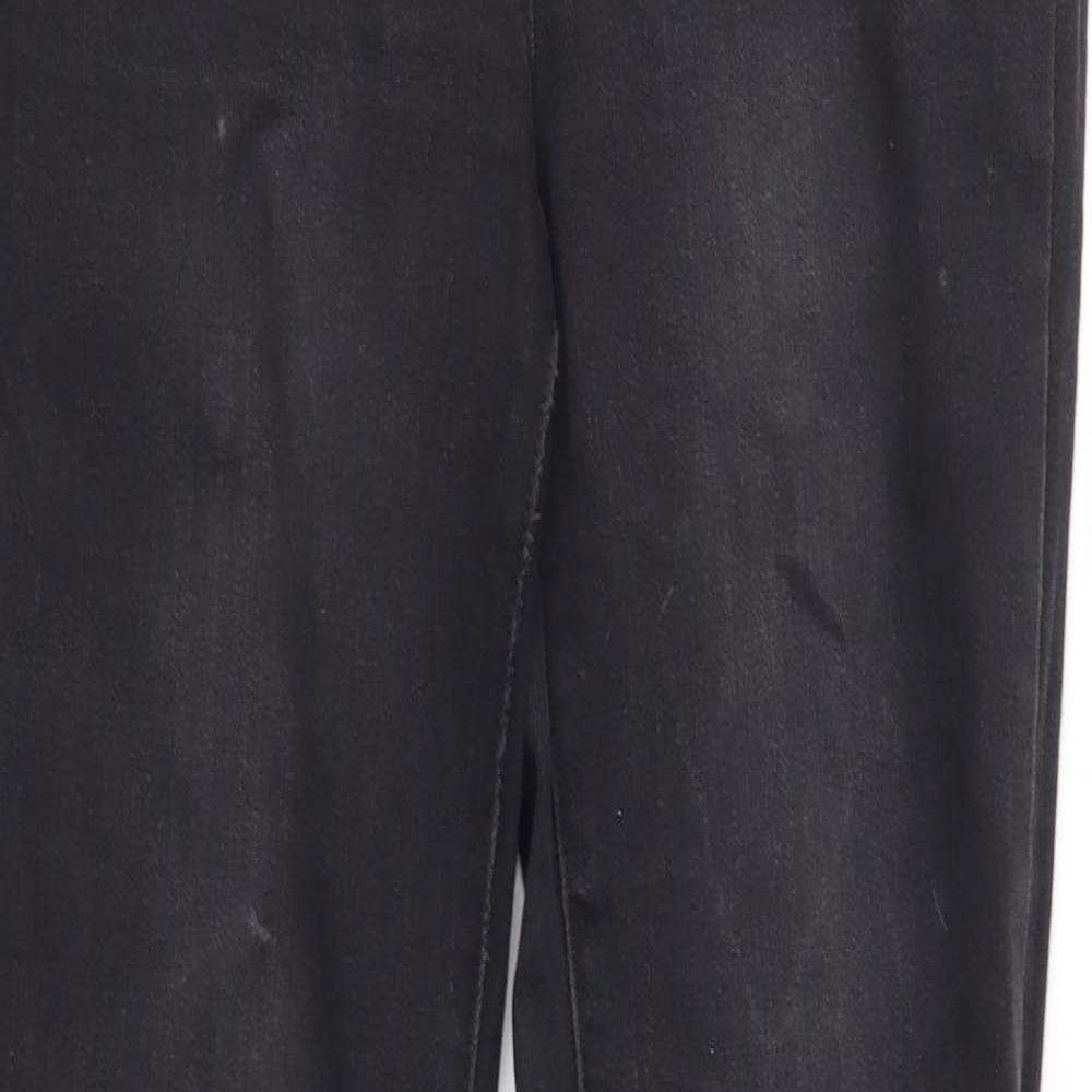 NEXT Womens Black  Denim Skinny Jeans Size 8 L29 in