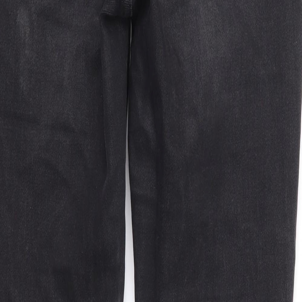 NEXT Womens Black  Denim Skinny Jeans Size 8 L29 in