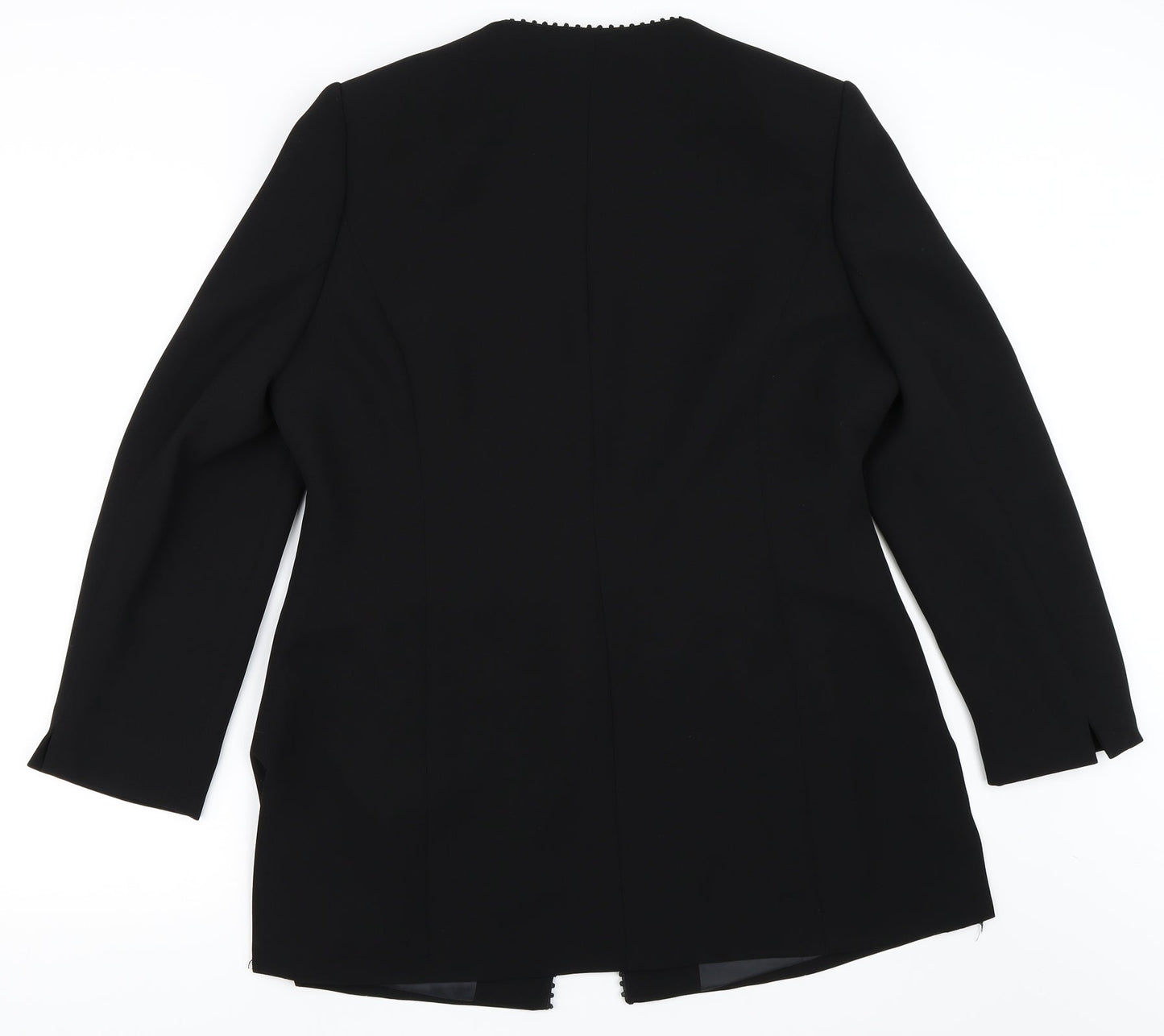 Womens UK Size 14 Preworn Black Jacket