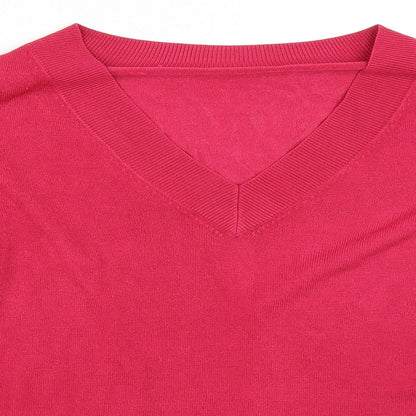 BHS Womens Pink   Pullover Jumper Size 10