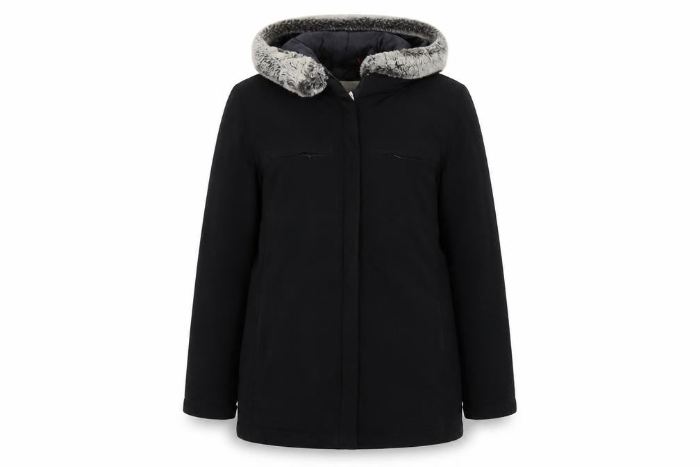Womens UK Size 8 NEXT Black Overcoat
