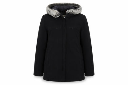 Womens UK Size 8 NEXT Black Overcoat