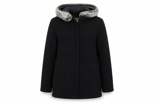 Womens UK Size 8 NEXT Black Overcoat