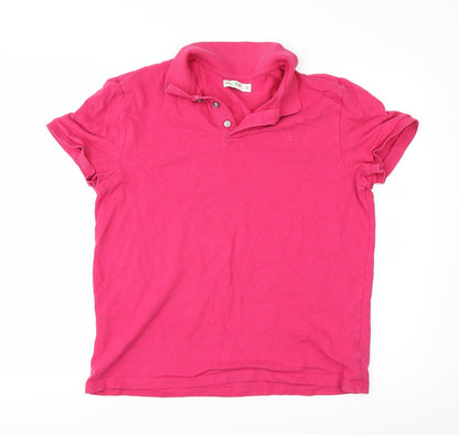 F&F Womens Pink   Basic Polo Size M