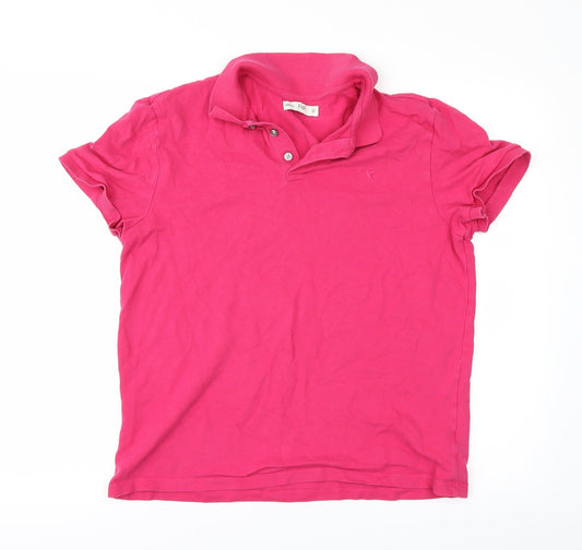F&F Womens Pink   Basic Polo Size M