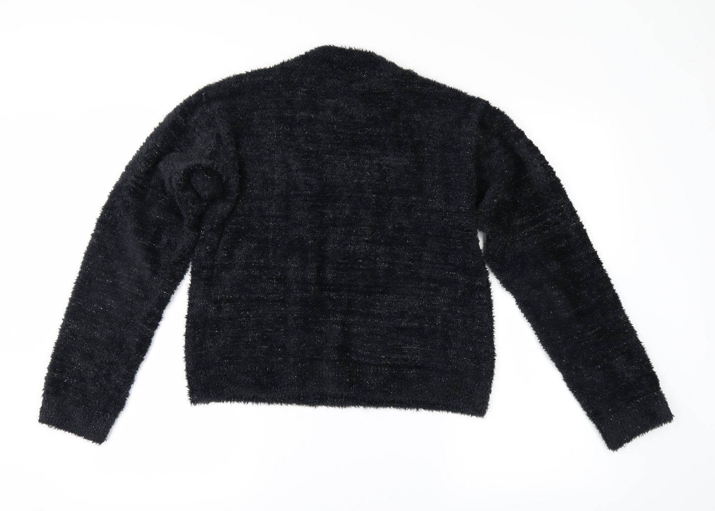 H&M Girls Black   Pullover Jumper Size 13-14 Years