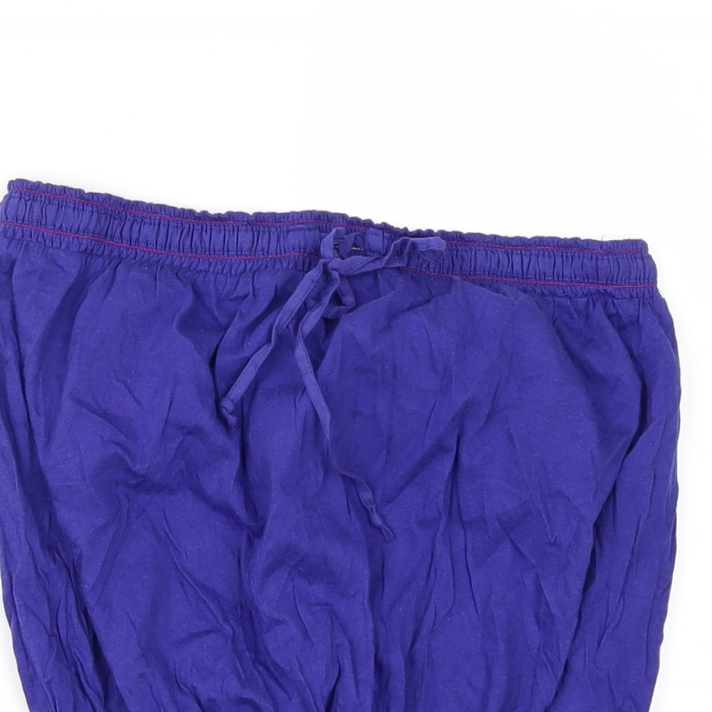 Primark Womens Purple   Basic T-Shirt Size 12  - Strapless