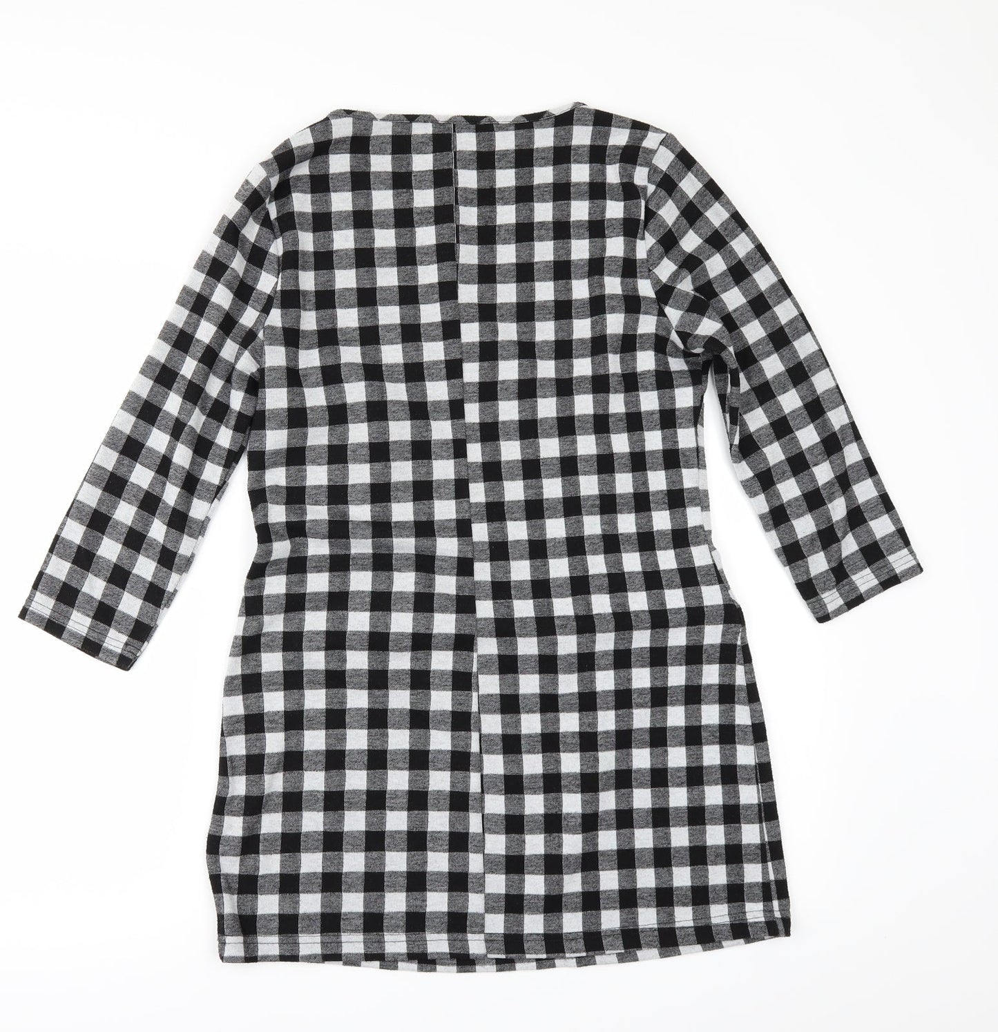 Papaya Womens Grey Check  A-Line  Size 10