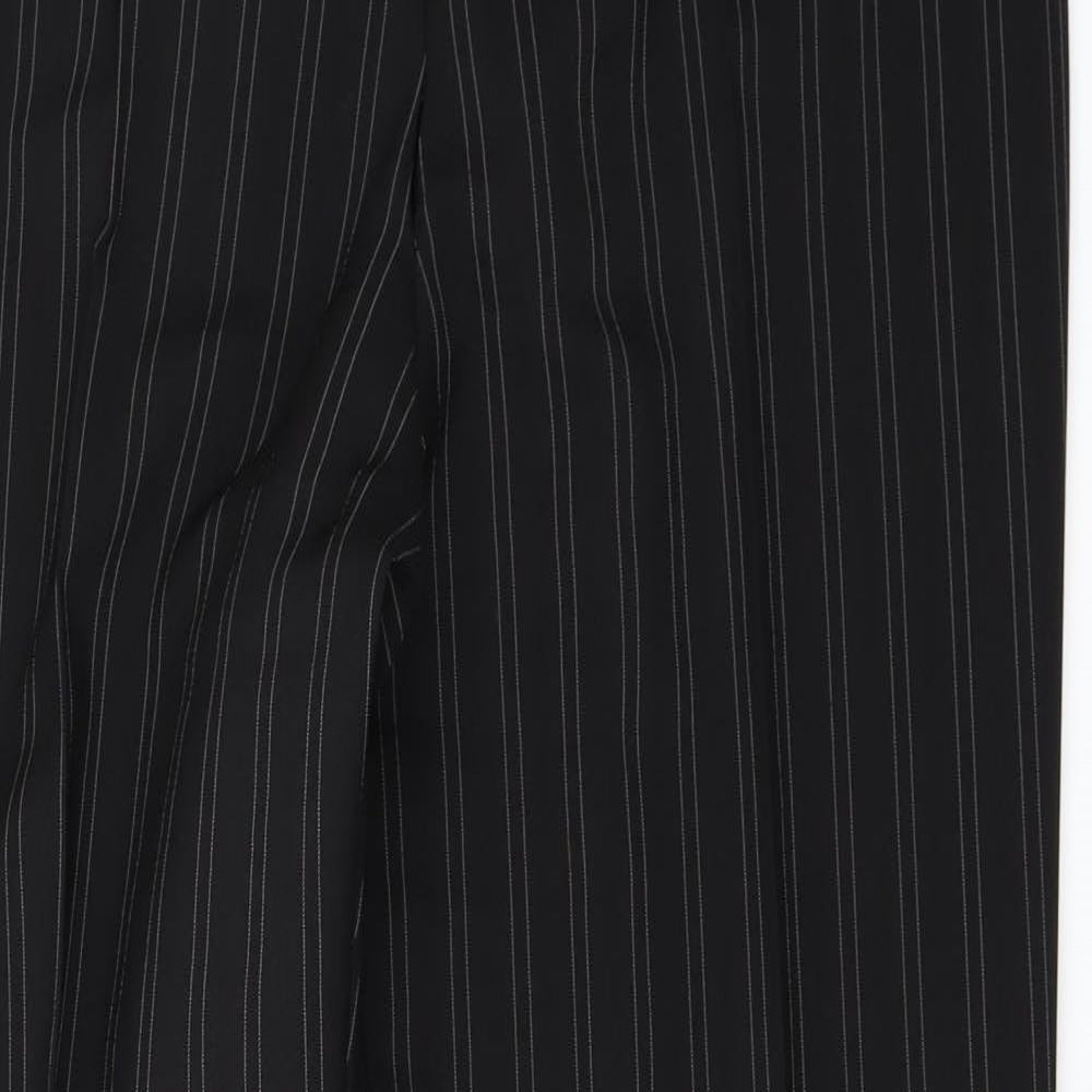 Womens UK Size 36 in Preworn Regular Fit  Black Trousers