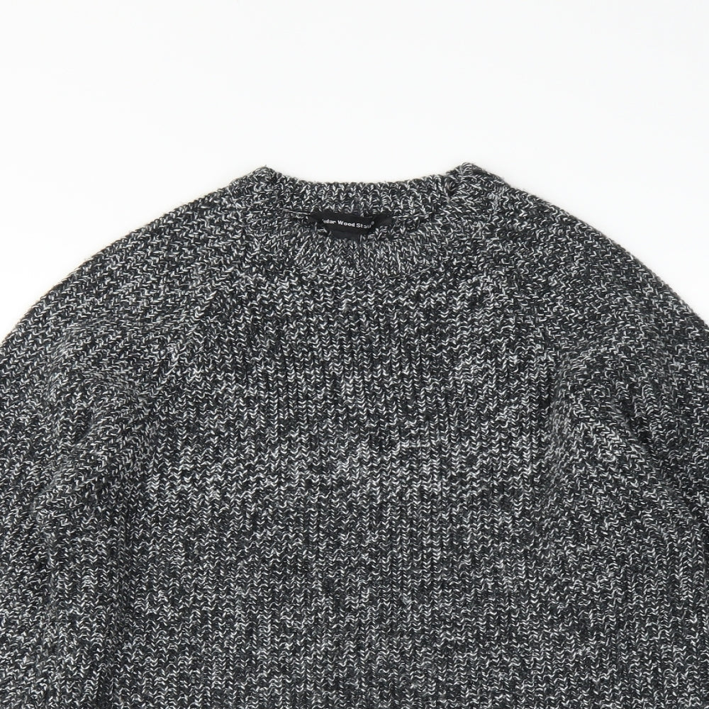 Cedar Wood State Mens Grey   Pullover Jumper Size S