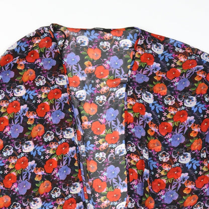 Womens UK Size 8 George Black Basic Blouse