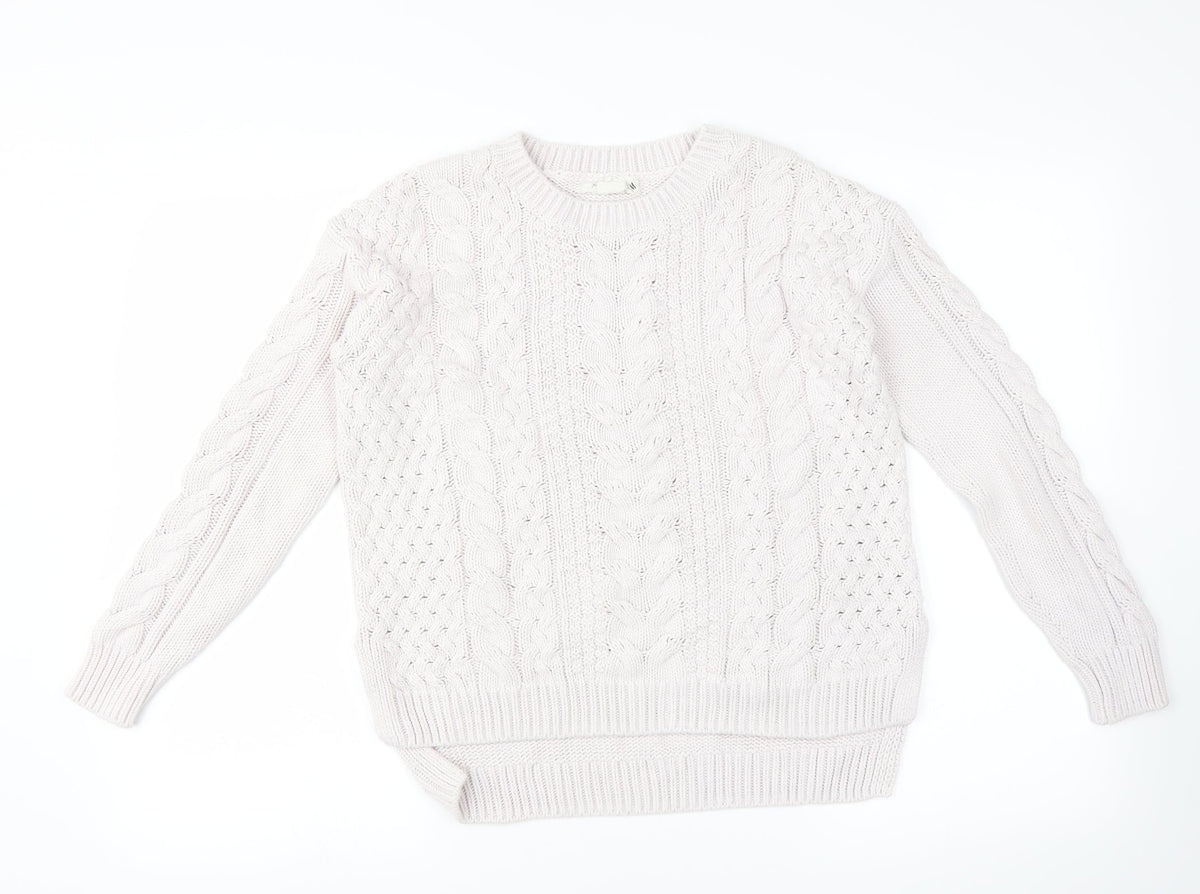 H&M Womens Pink   Pullover Jumper Size S