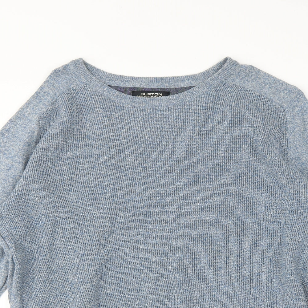 Burton Mens Blue   Pullover Jumper Size L