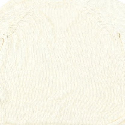 H&M Womens Ivory   Pullover Jumper Size S