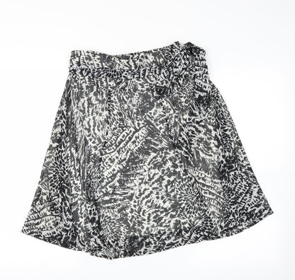Matalan Womens Black   A-Line Skirt Size 10
