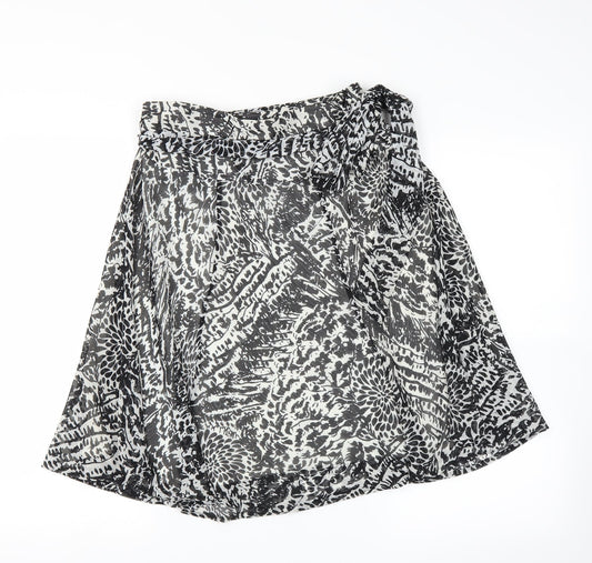 Matalan Womens Black   A-Line Skirt Size 10