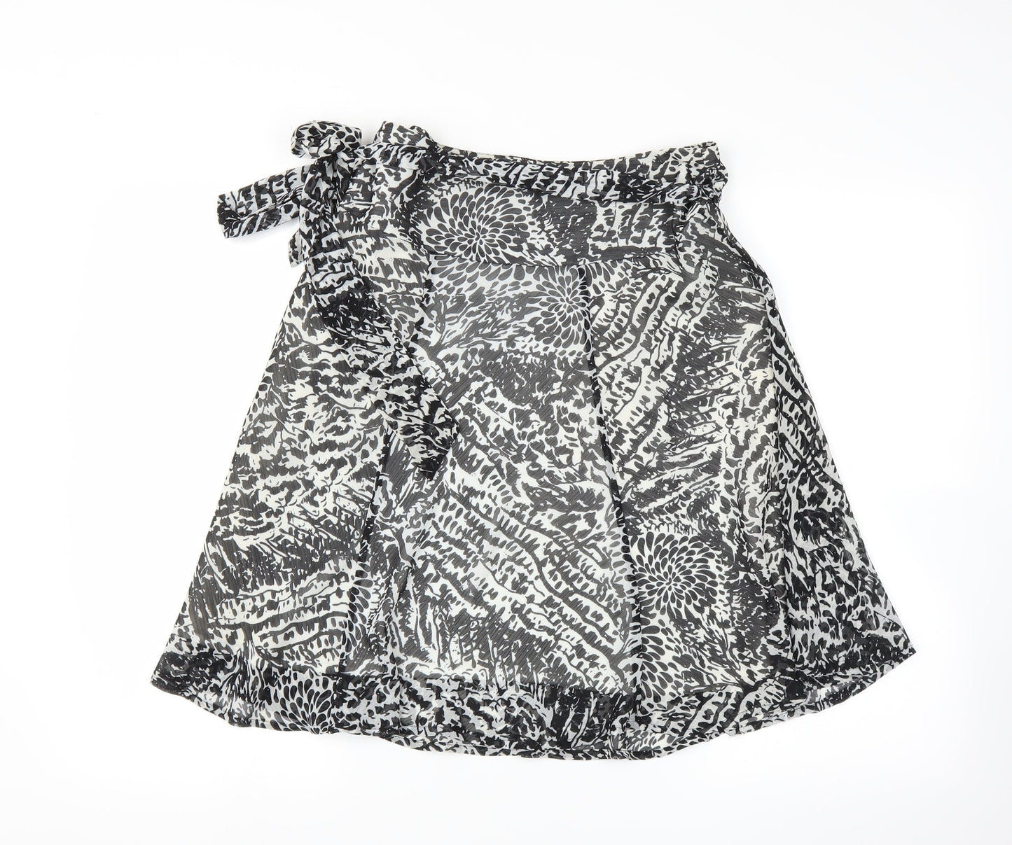 Matalan Womens Black   A-Line Skirt Size 10