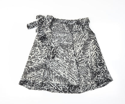 Matalan Womens Black   A-Line Skirt Size 10