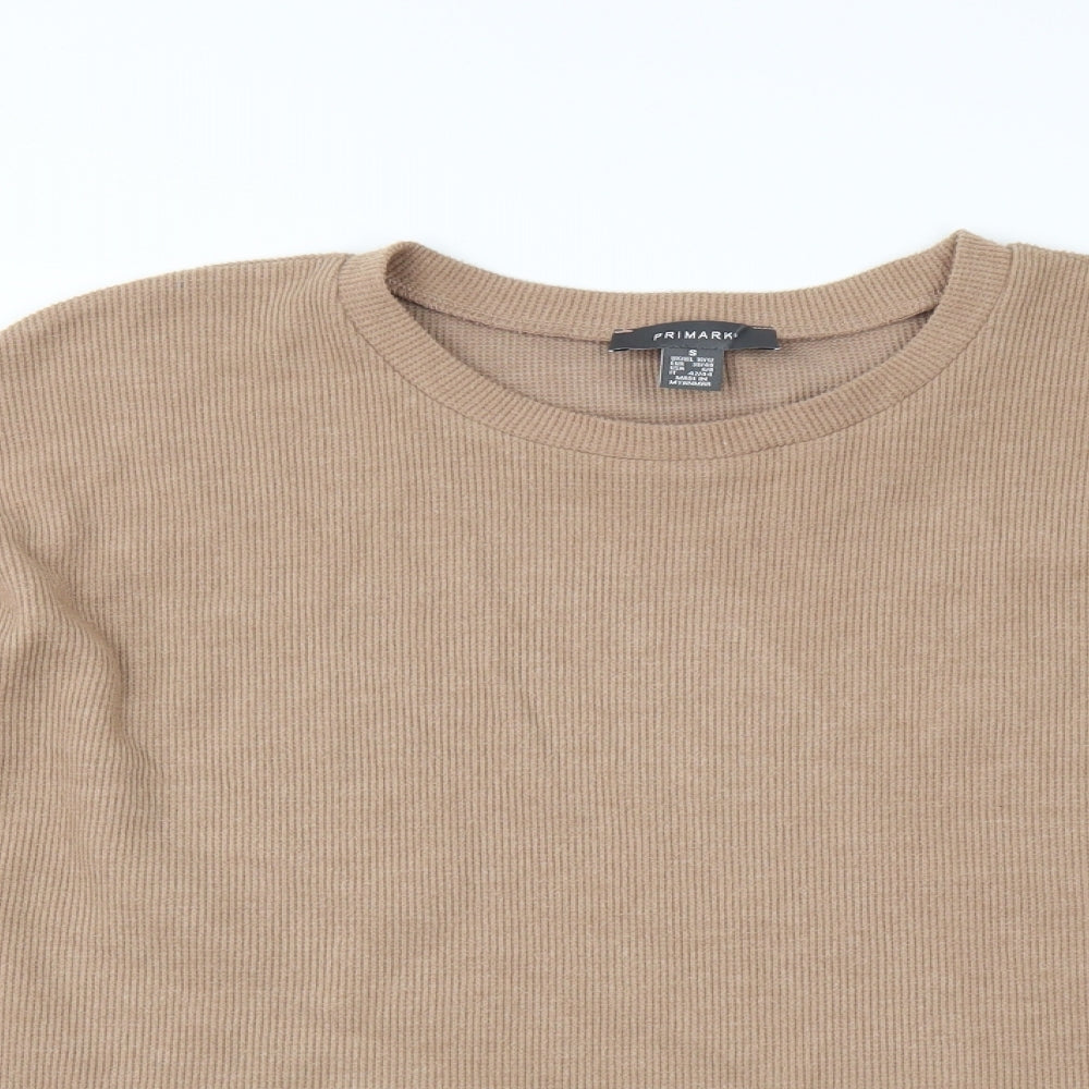 Primark Womens Beige   Pullover Jumper Size S