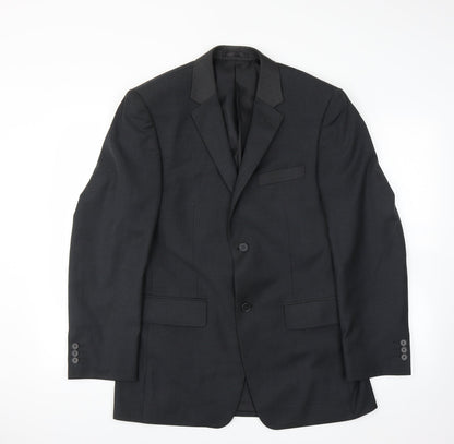 Mens UK Size 38 Karl Jackson Regular Grey Suit Jacket