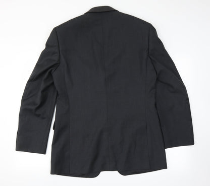 Mens UK Size 38 Karl Jackson Regular Grey Suit Jacket